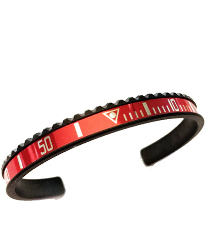 Speedometer Official Bracelet Xmas Red