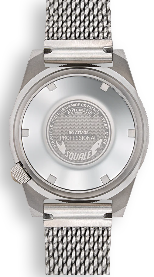 Squale Watch 1521 Black Blasted Mesh - Image 2