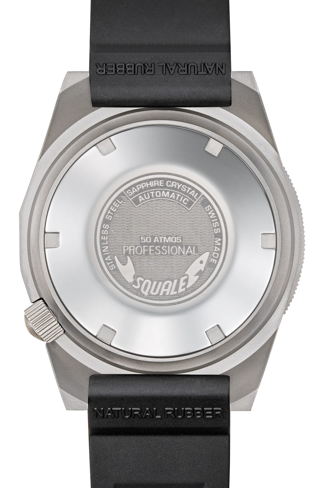 Squale 1521 Blue Blasted Rubber Watch - Image 2