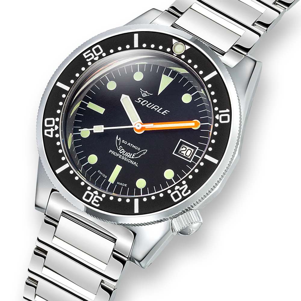 Squale 1521 Classic Bracelet Watch - Image 2