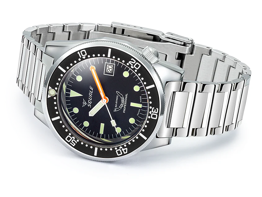 Squale 1521 Classic Bracelet Watch - Image 4