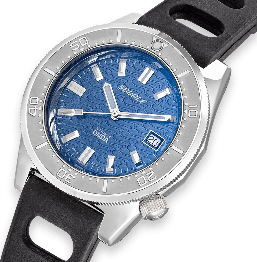 Squale Watch 1521 Onda Rubber - Image 3