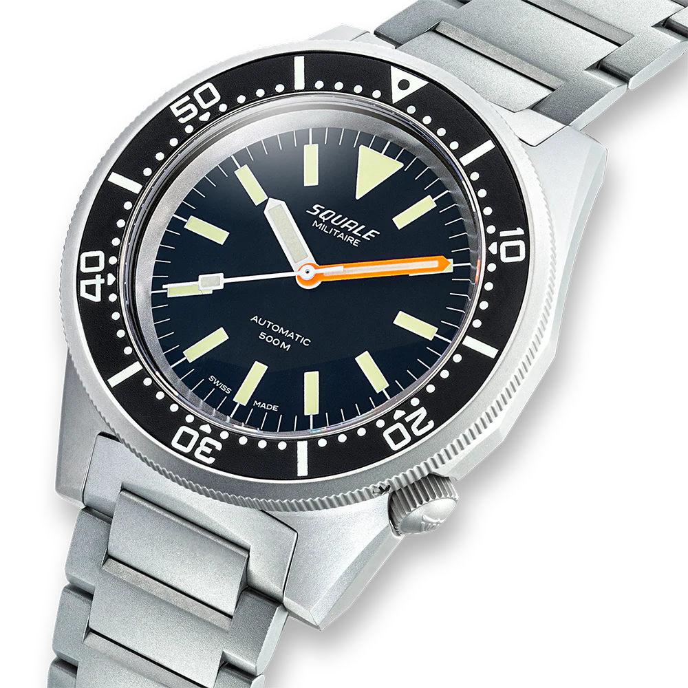 Squale 1521 Militaire Blasted Bracelet Watch - Image 3
