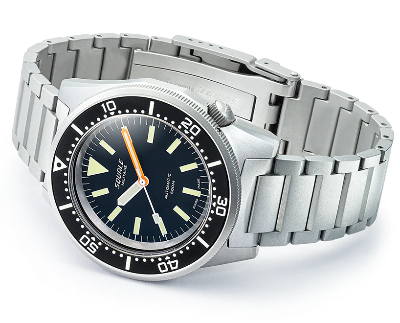 Squale 1521 Militaire Blasted Bracelet Watch - Image 4