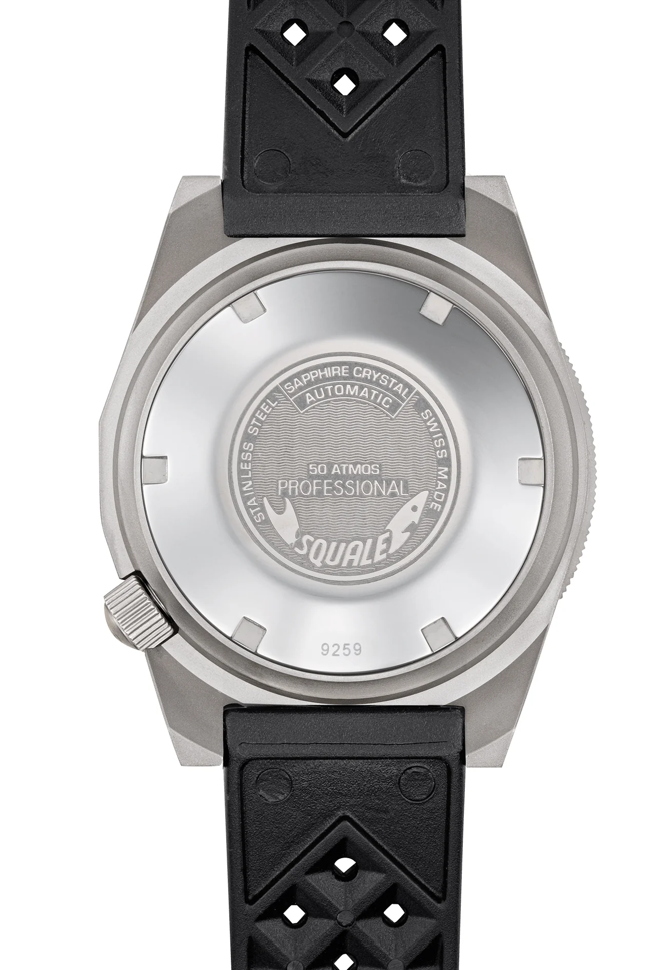 Squale Watch 1521 Militaire Steel Blasted Rubber - Image 2