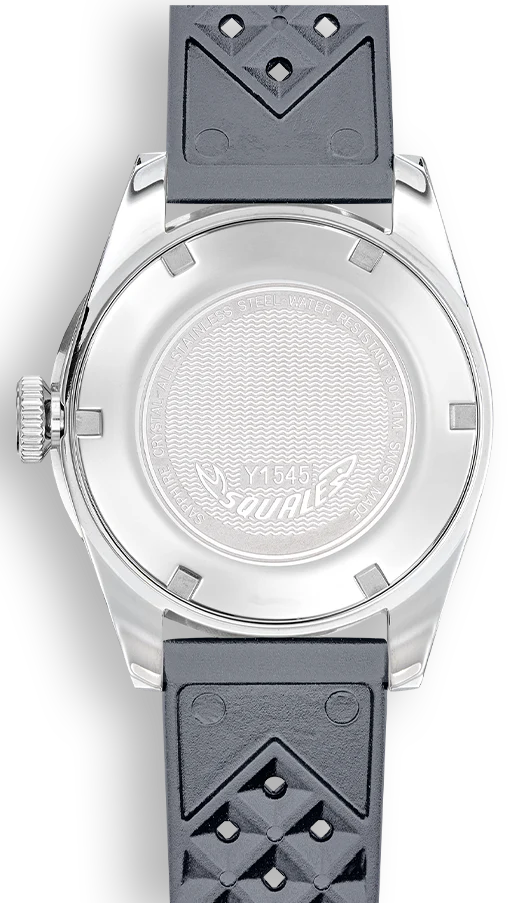 Squale 1545 Grey Rubber Watch - Image 2