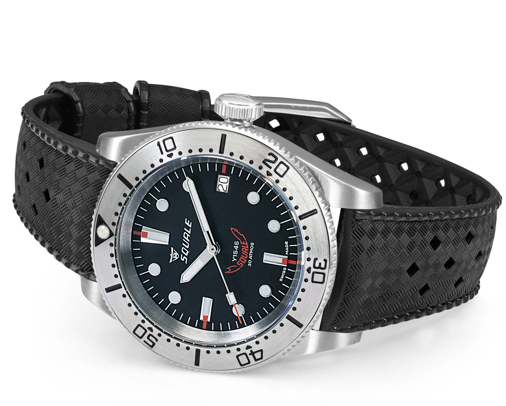 Squale 1545 Steel Black Watch - Image 4