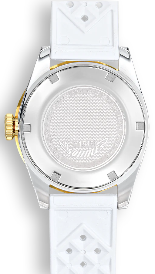 Squale 1545 White Rubber Watch - Image 2
