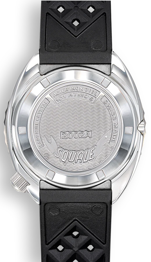 Squale 2002 Black Round Dots Watch - Image 2