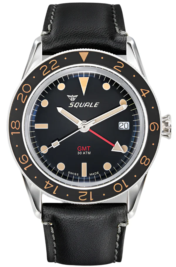 Squale SUB-39 GMT Vintage Black Watch