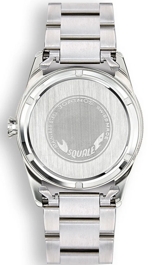 Squale SUB-39 Black Arabic Bracelet Watch - Image 2