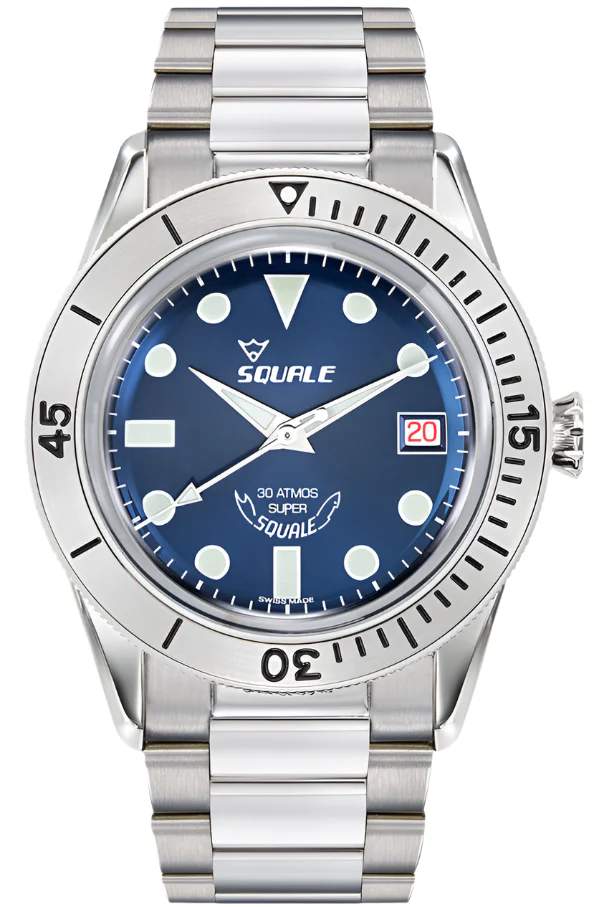 Squale SUB-39 Super Blue Bracelet Watch