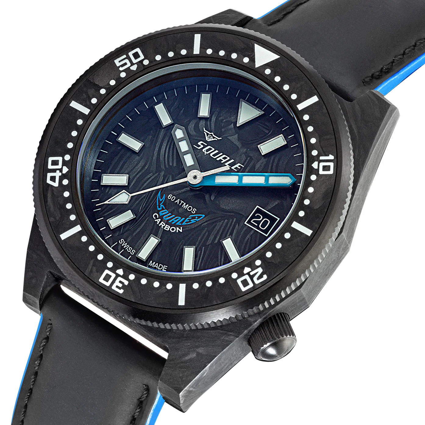 Squale T183 Forged Carbon Watch - Image 3