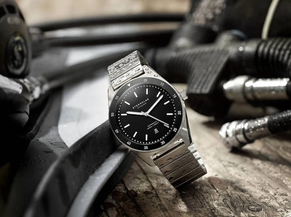 Sternglas Watch Marus Automatic Black Steel - Image 6
