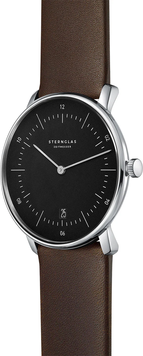 Sternglas Naos Quartz Leather Watch - Image 3