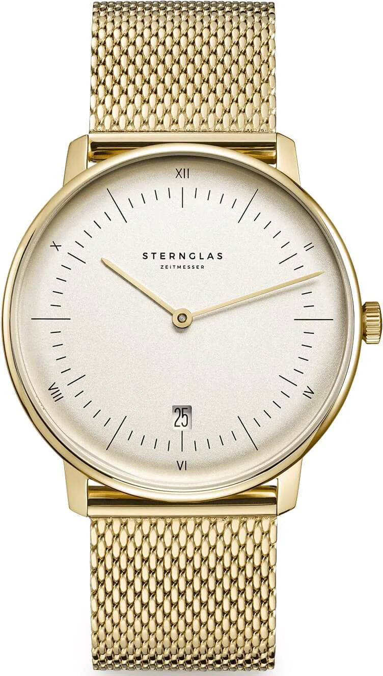 Sternglas Watch Naos Quartz Vintage Edition Bracelet