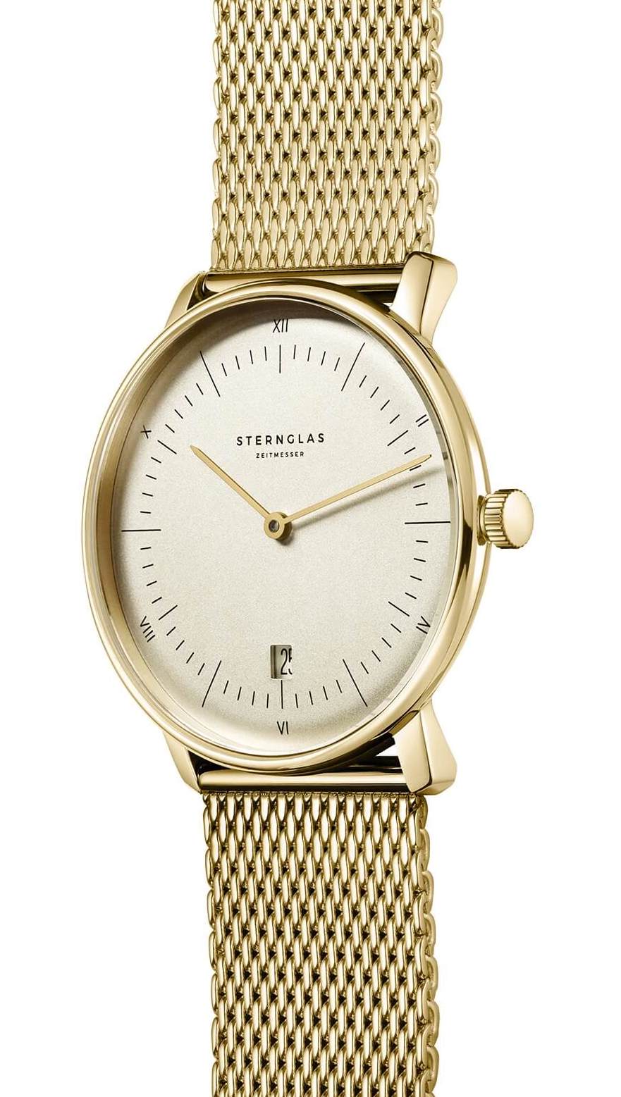Sternglas Watch Naos Quartz Vintage Edition Bracelet - Image 3