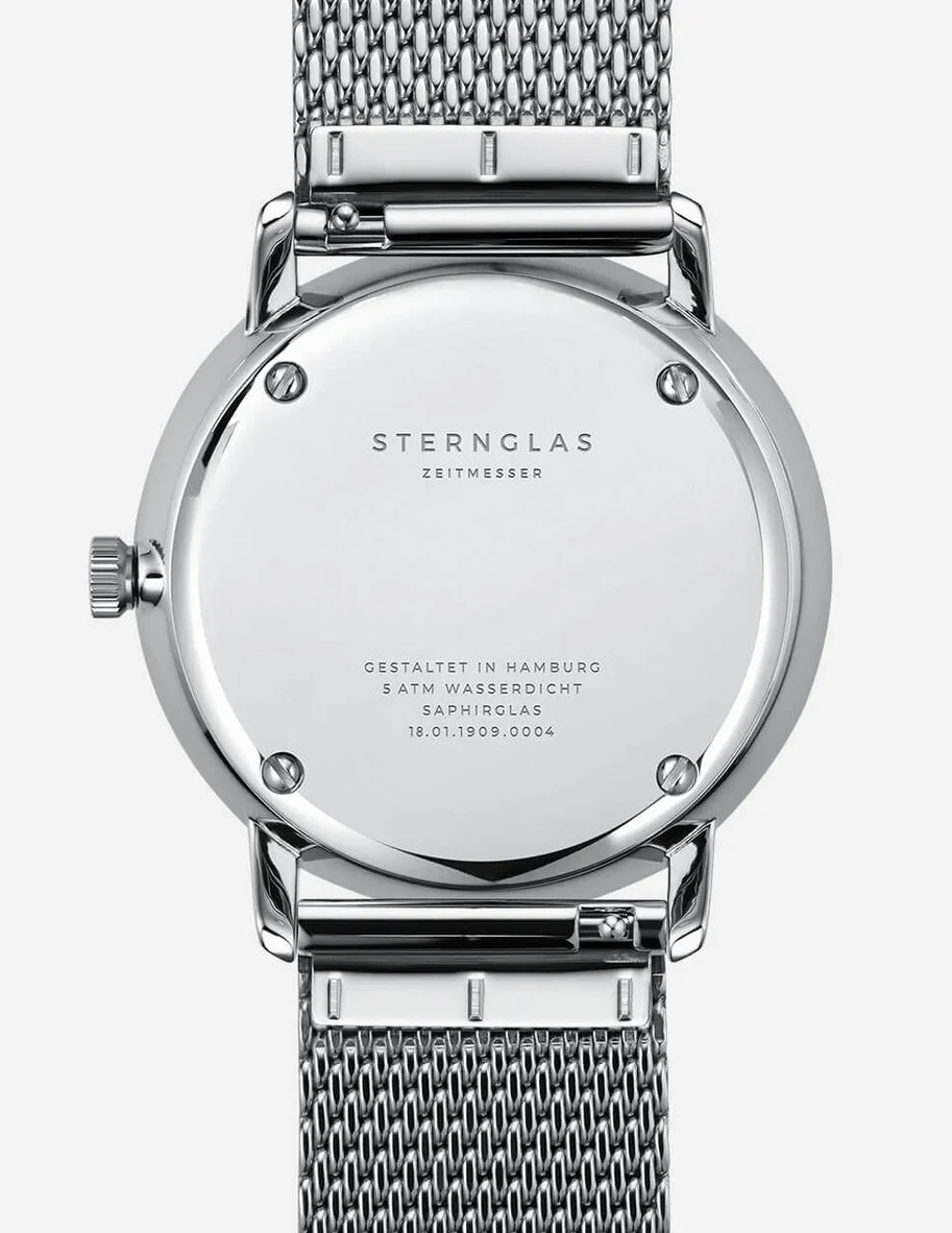 Sternglas Naos Sunburst Green Watch - Image 4
