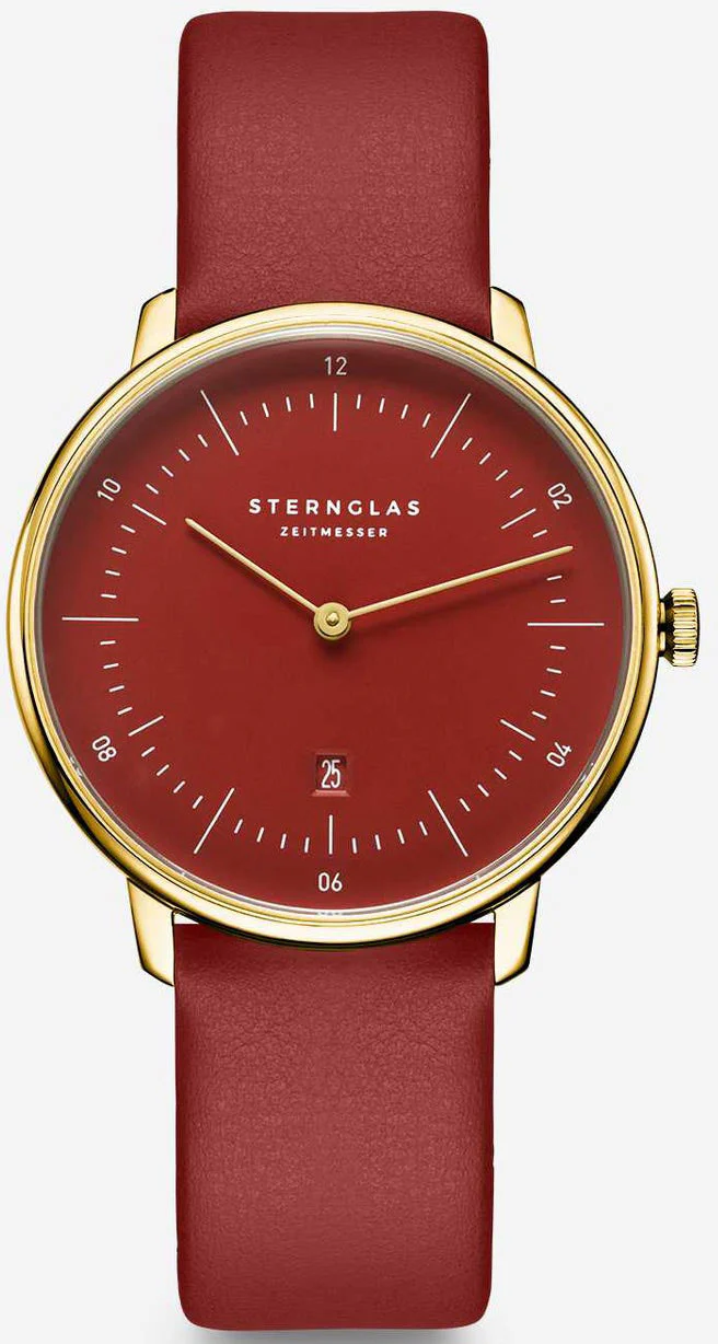 Sternglas Naos XS Edition Flora Hibiskus Watch