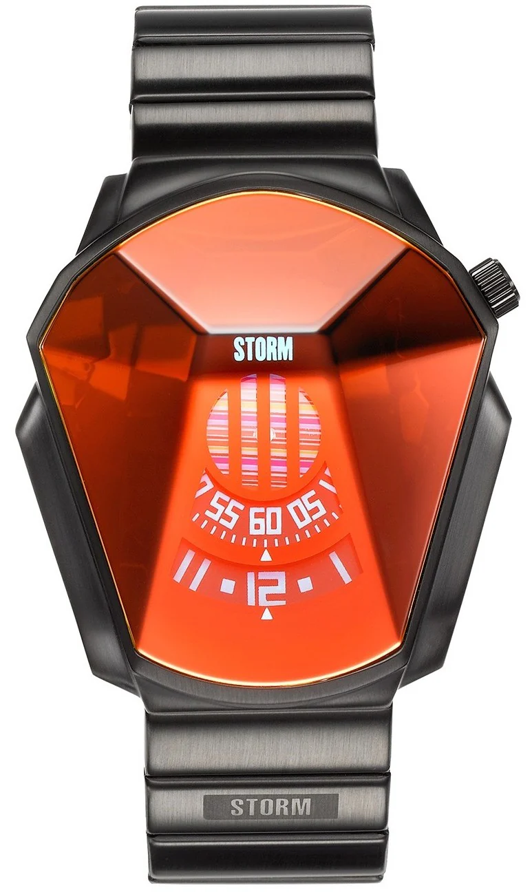 Storm Darth Slate Red Mens Watch