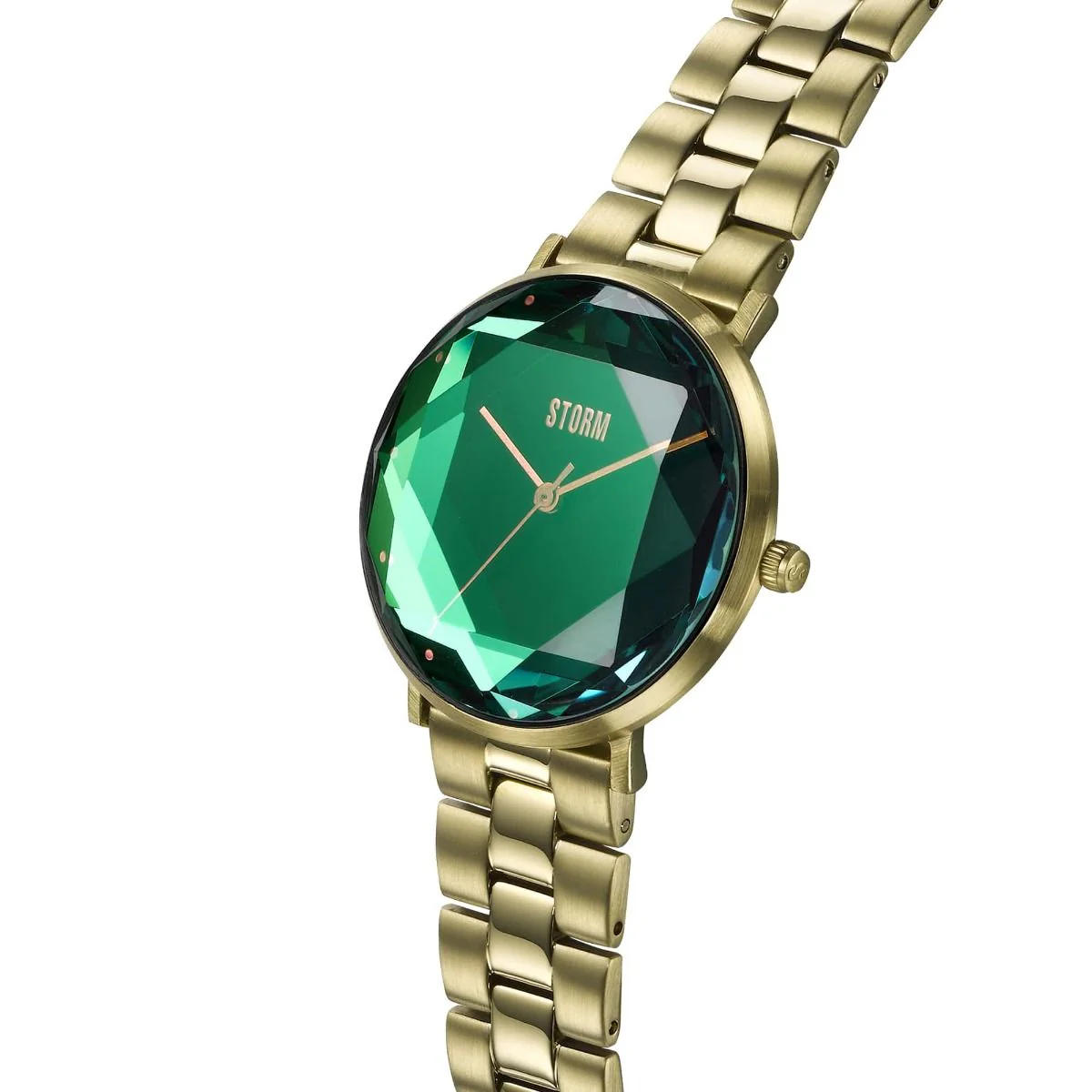 Storm Elexi Gold Lazer Green Watch D - Image 2