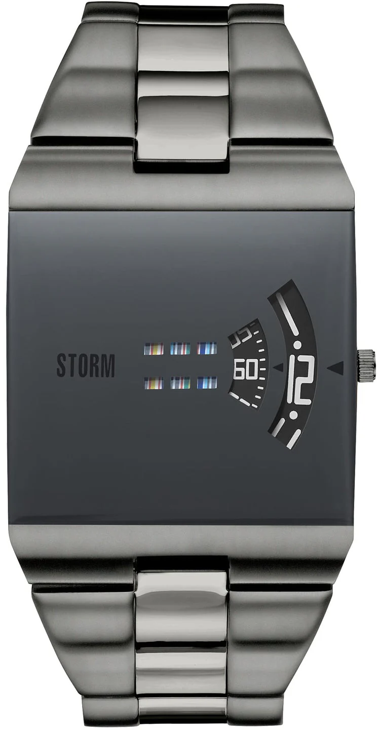 Storm Remi Square IP Matt Grey Watch
