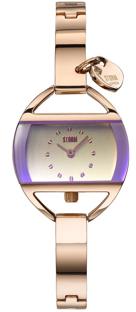Storm Temptress Charm RG Violet Ladies D Watch