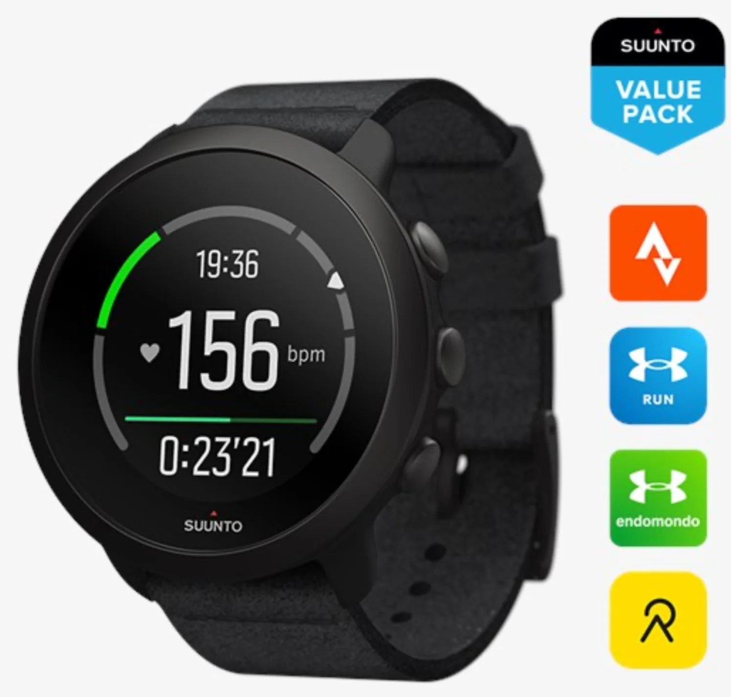 Suunto Watch Suunto 3 All Black - Image 3