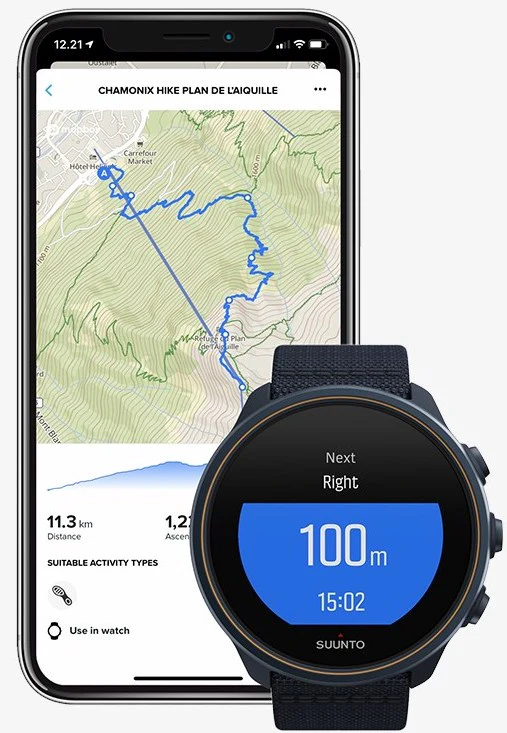 Suunto Watch Suunto 9 Baro Granite Blue Titanium - Image 4