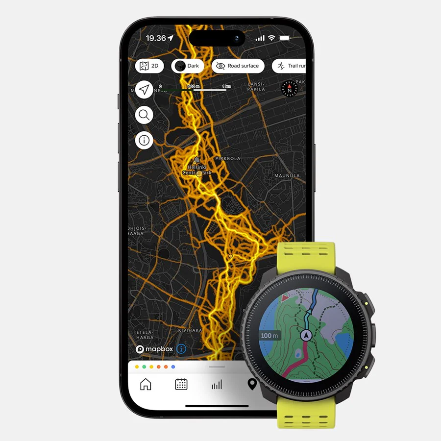 Suunto Watch Vertical Black Lime Stainless Steel - Image 5