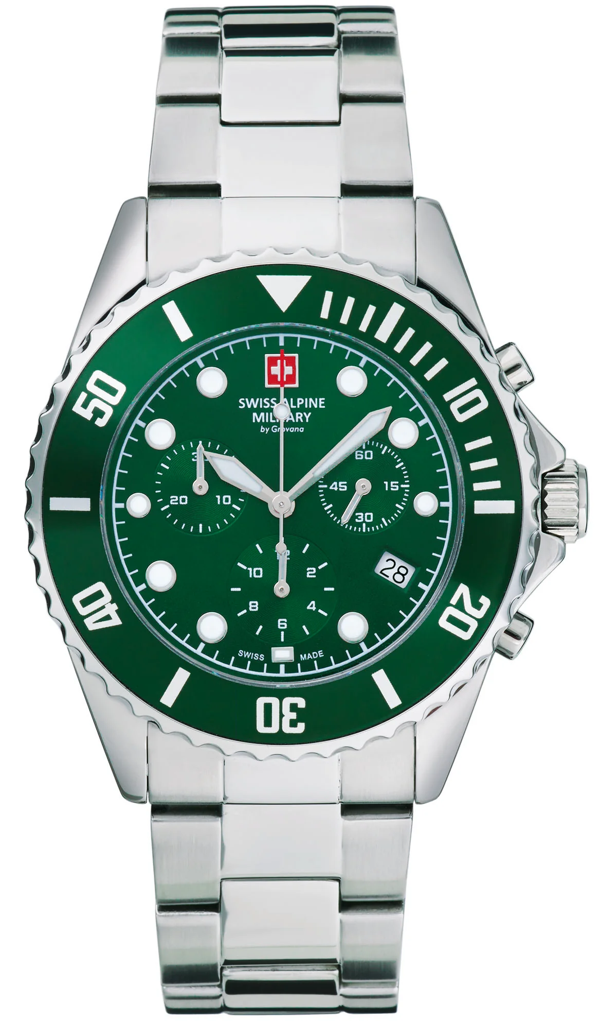 Swiss Alpine Military Master Diver Chrono Chronograph Watch