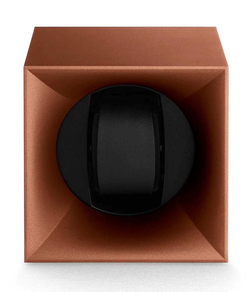 Swiss Kubik Watch Winder Single Startbox Bronze - Image 2