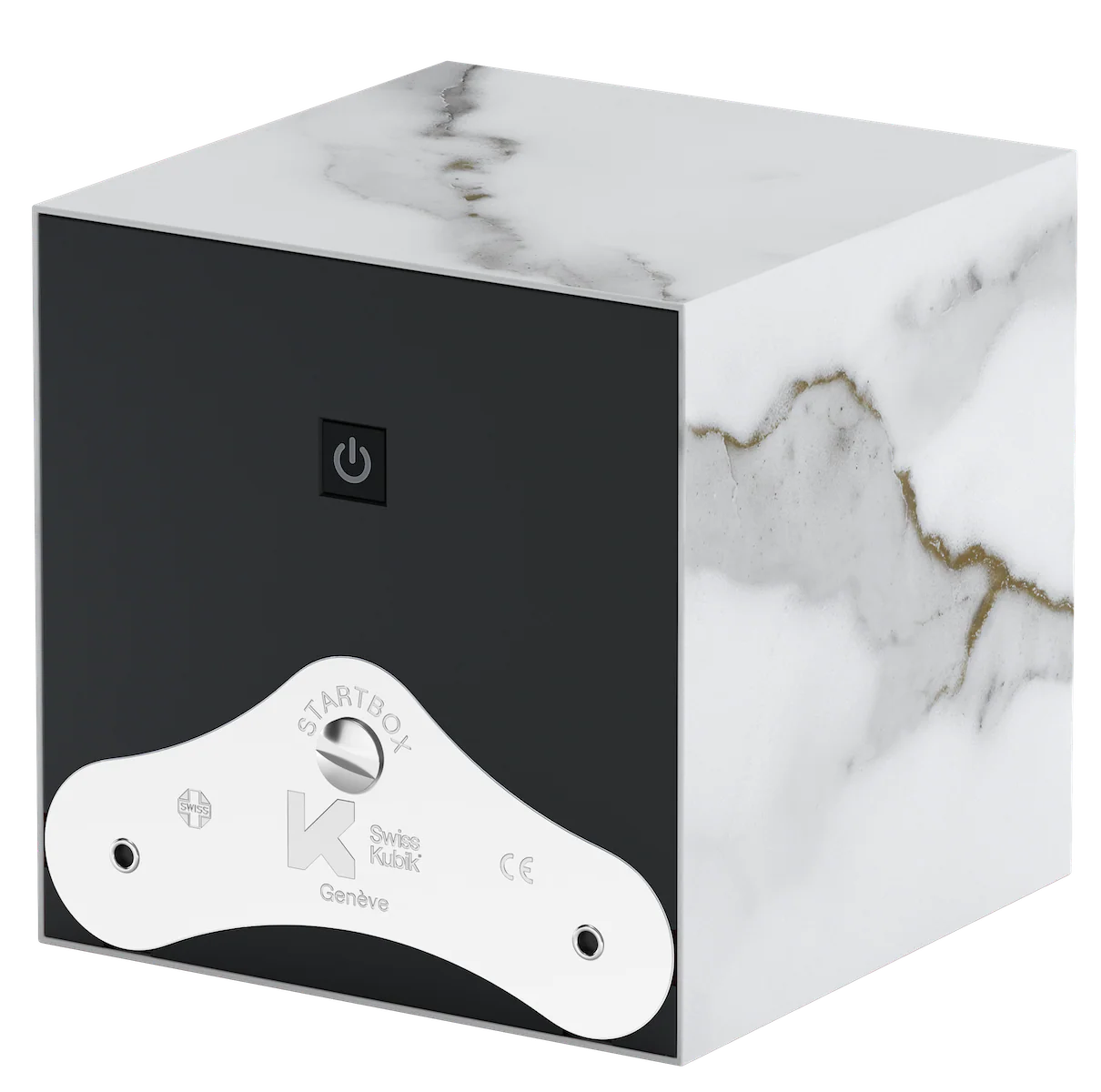 Swiss Kubik Watch Winder Single Startbox Metamorphik Carrara - Image 2