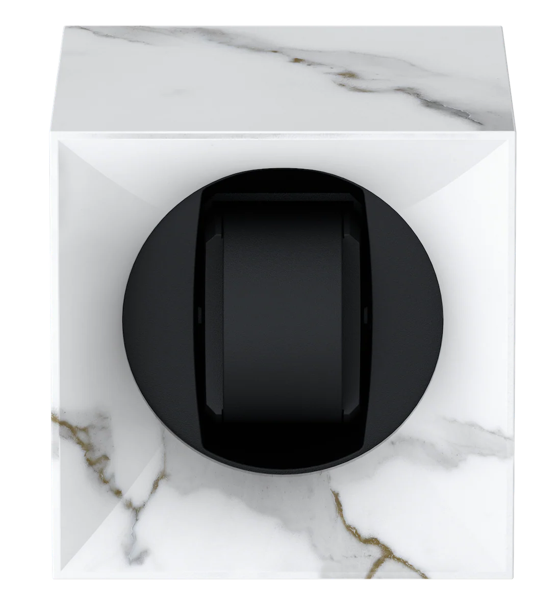 Swiss Kubik Watch Winder Single Startbox Metamorphik Carrara - Image 3