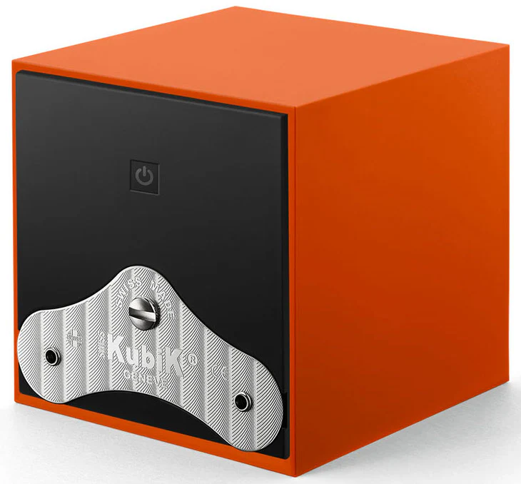 Swiss Kubik Watch Winder Single Startbox Orange - Image 2