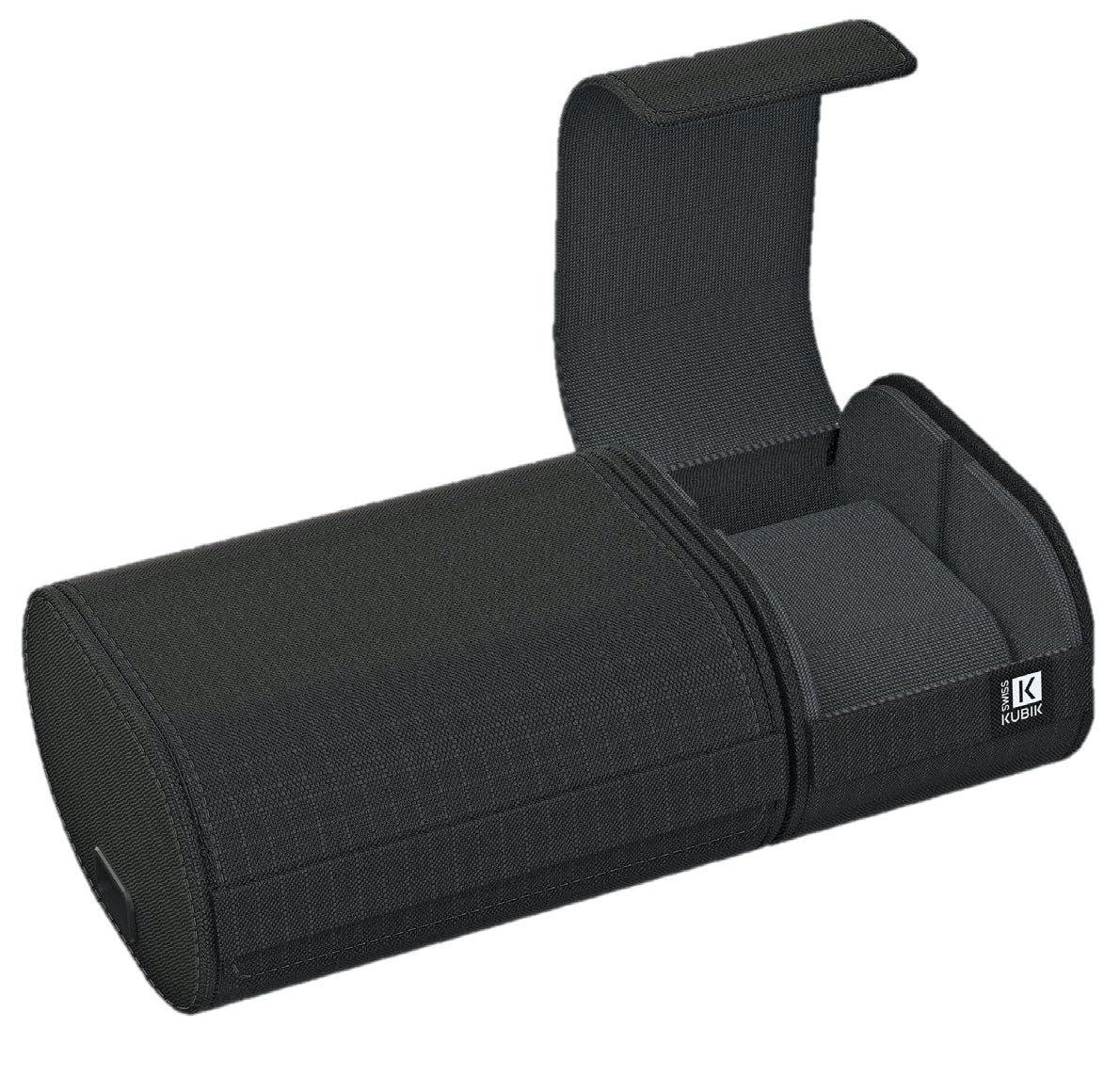 Swiss Kubik Watch Winder Travelbox Black Textile