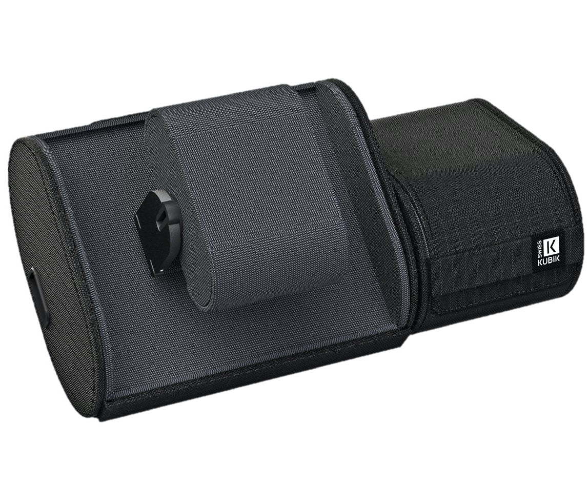 Swiss Kubik Watch Winder Travelbox Black Textile - Image 2