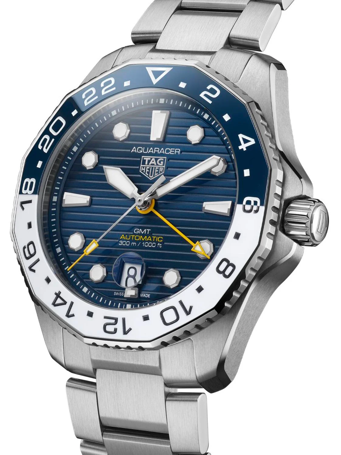 TAG Heuer Watch Aquaracer Professional 300 GMT Bracelet D - Image 6