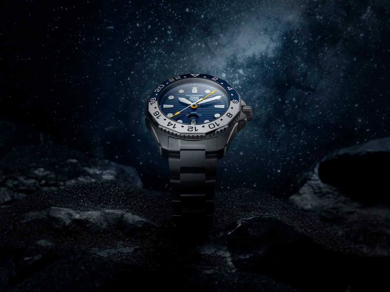 TAG Heuer Watch Aquaracer Professional 300 GMT Bracelet D - Image 9