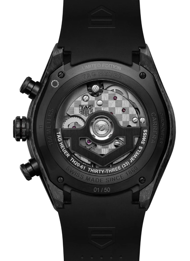 TAG Heuer Carrera Chronograph Tourbillon Extreme Sport TH-Carbonspring Limited Edition Watch - Image 2