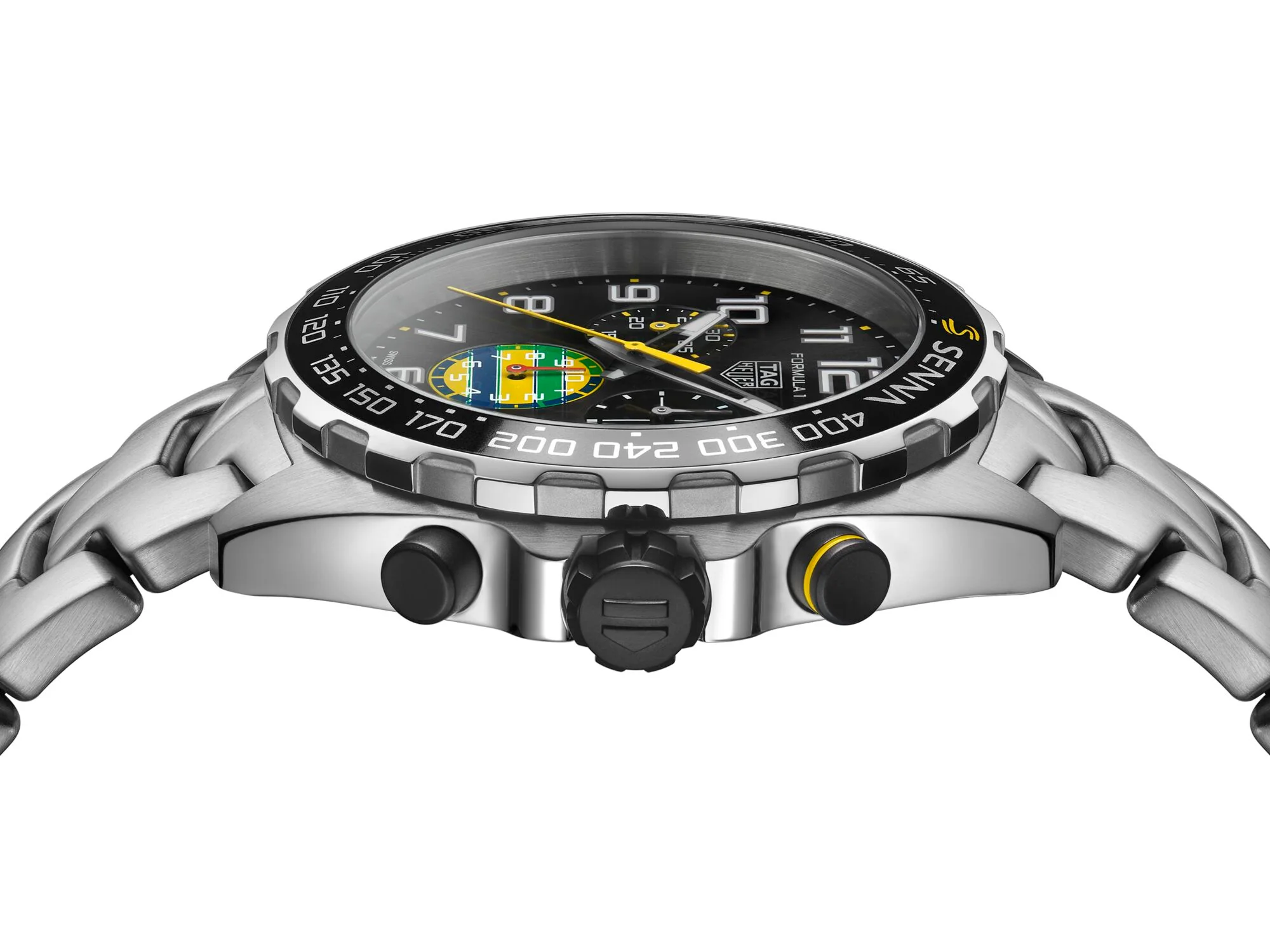 TAG Heuer Formula 1 Chronograph x Senna Special Edition Watch - Image 4