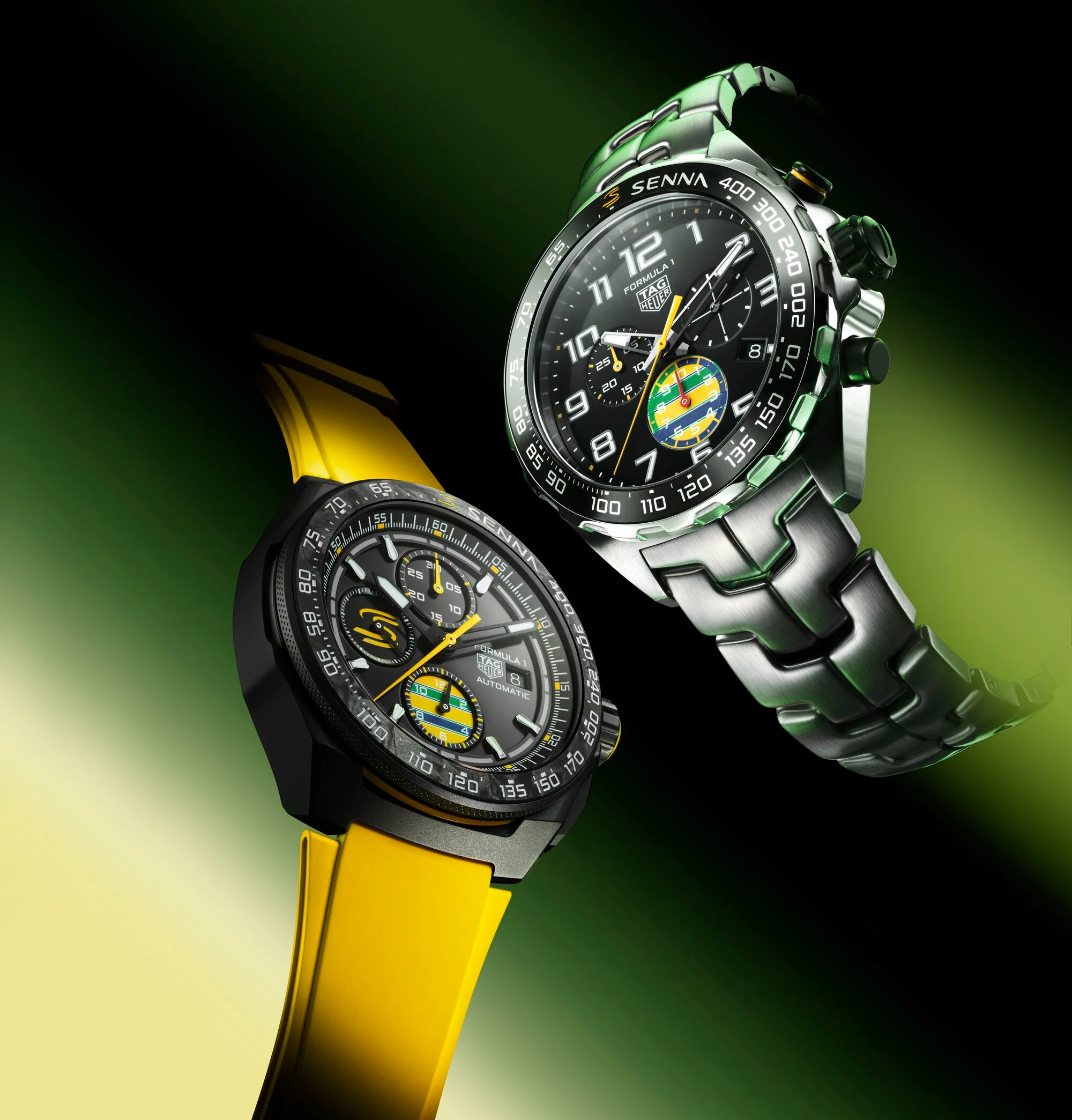 TAG Heuer Formula 1 Chronograph x Senna Special Edition Watch - Image 5