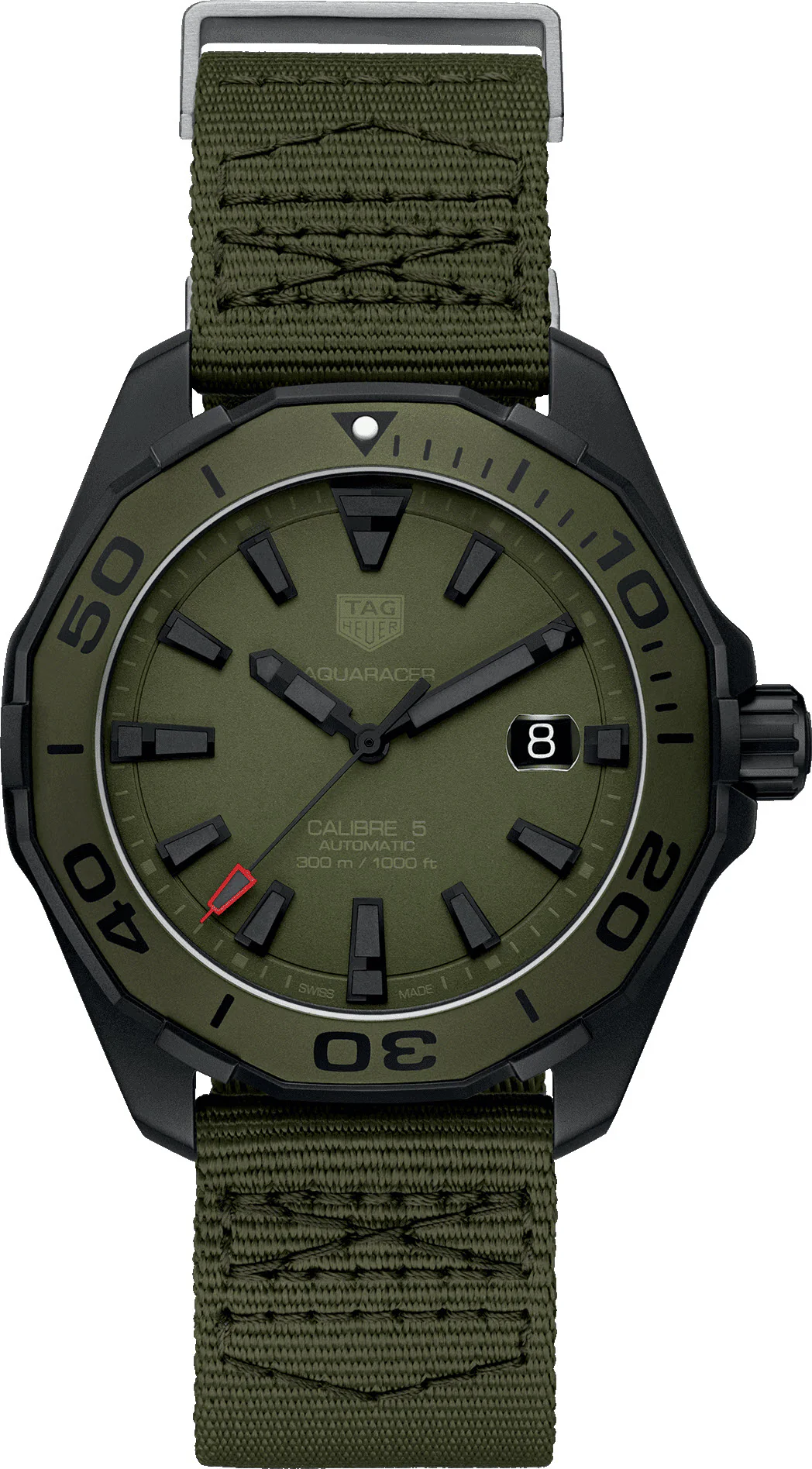 TAG Heuer Watch Aquaracer 300M Khaki