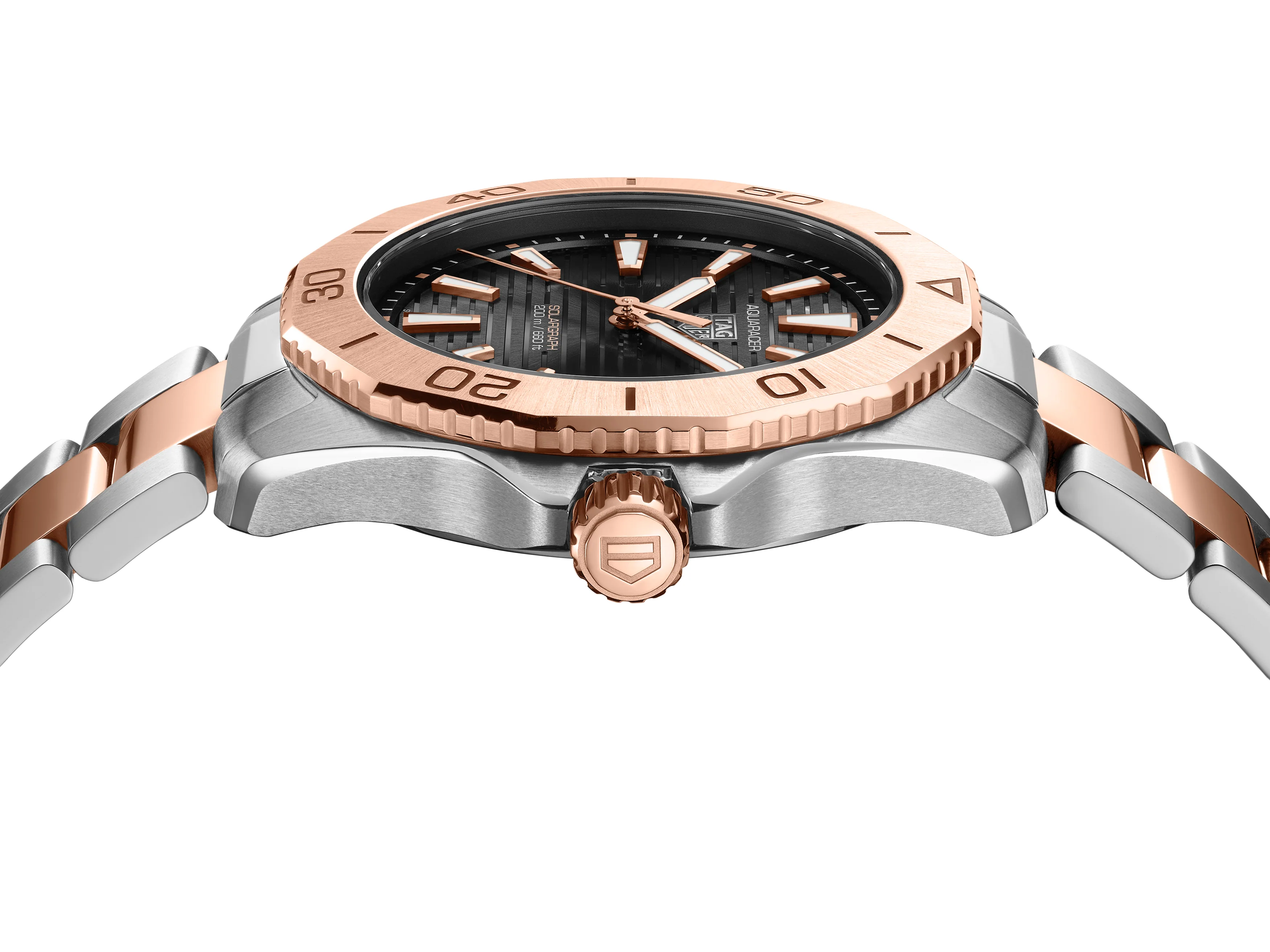 TAG Heuer Aquaracer Professional 200 Solargraph 40mm Watch - Image 7