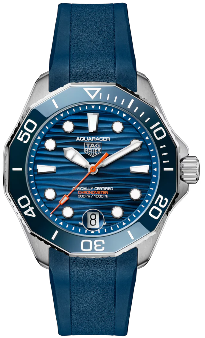 TAG Heuer Aquaracer Professional 300 GMT Rubber Watch