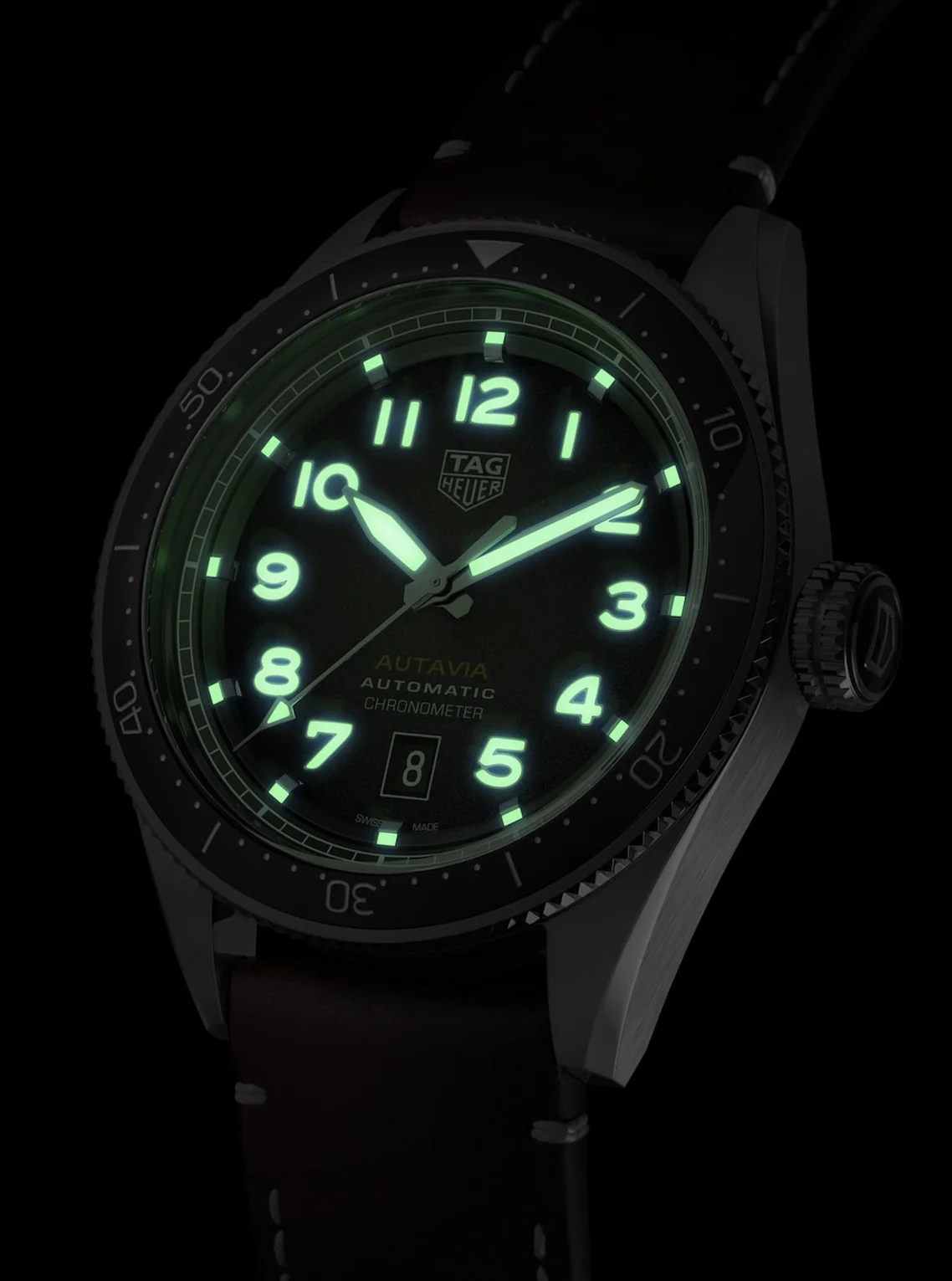 TAG Heuer Watch Autavia Calibre 5 Chronometer - Image 4