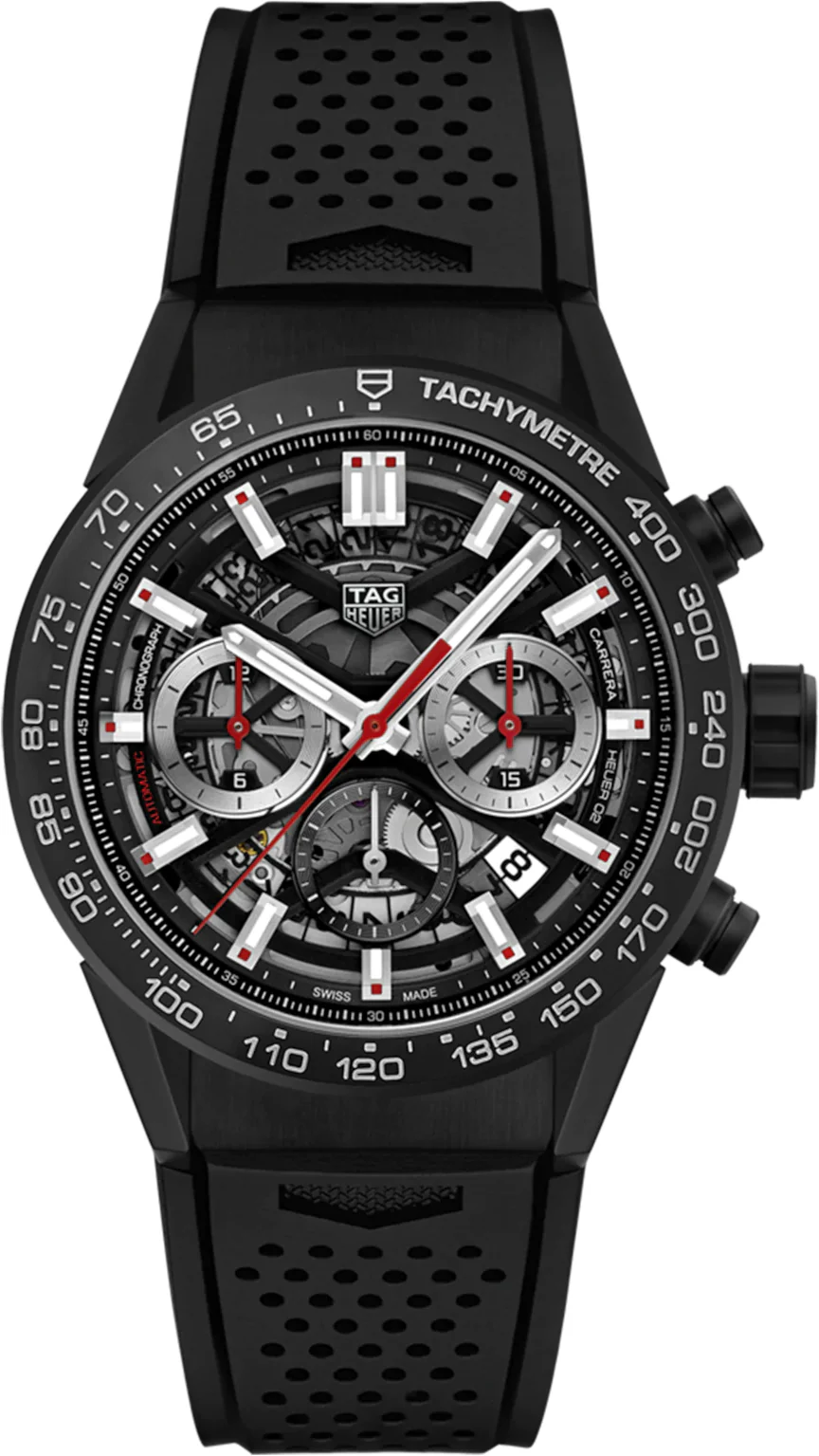 TAG Heuer Watch Carrera Automatic Chronograph Calibre Heuer 02