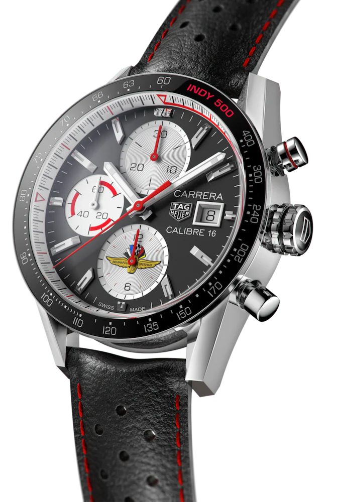 TAG Heuer Watch Carrera Calibre 16 Chronograph Indy 500 Limited Edition - Image 2