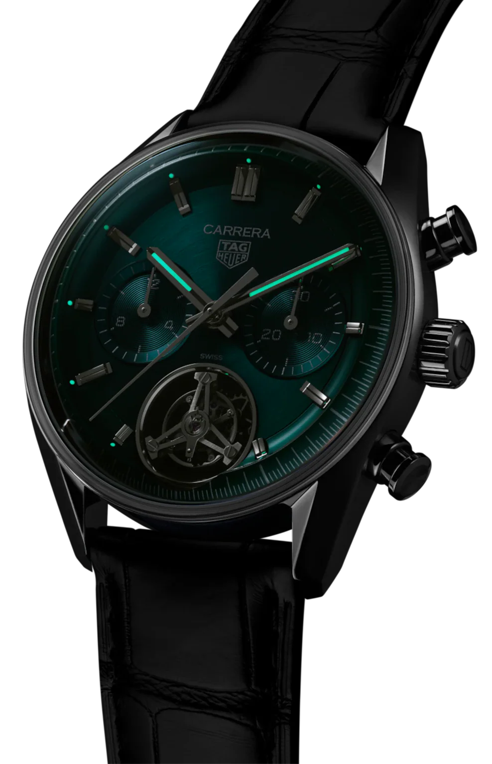 TAG Heuer Carrera Chronograph Tourbillon Watch - Image 3