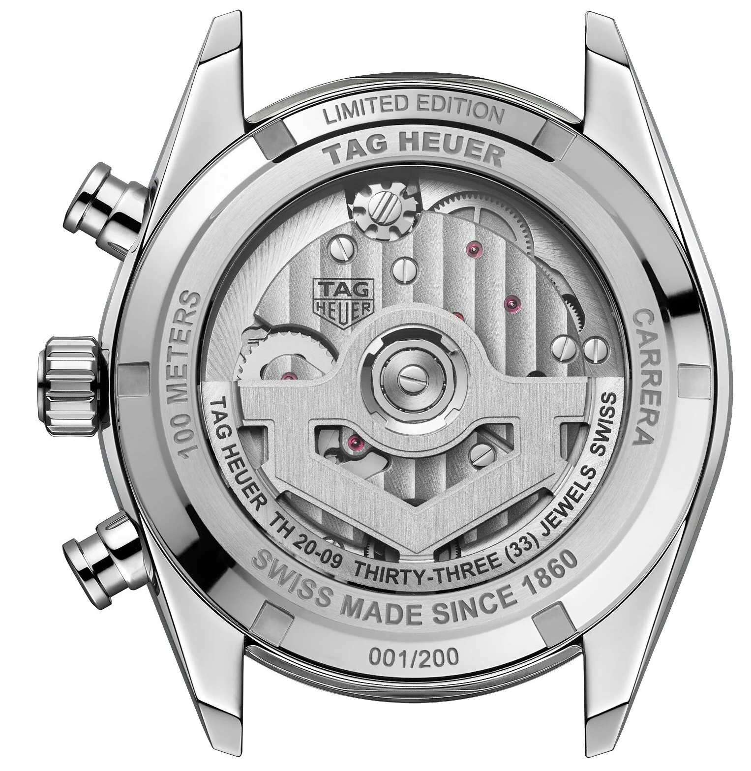 TAG Heuer Carrera Chronograph Tourbillon Sunray Brushed Purple Watch - Image 7